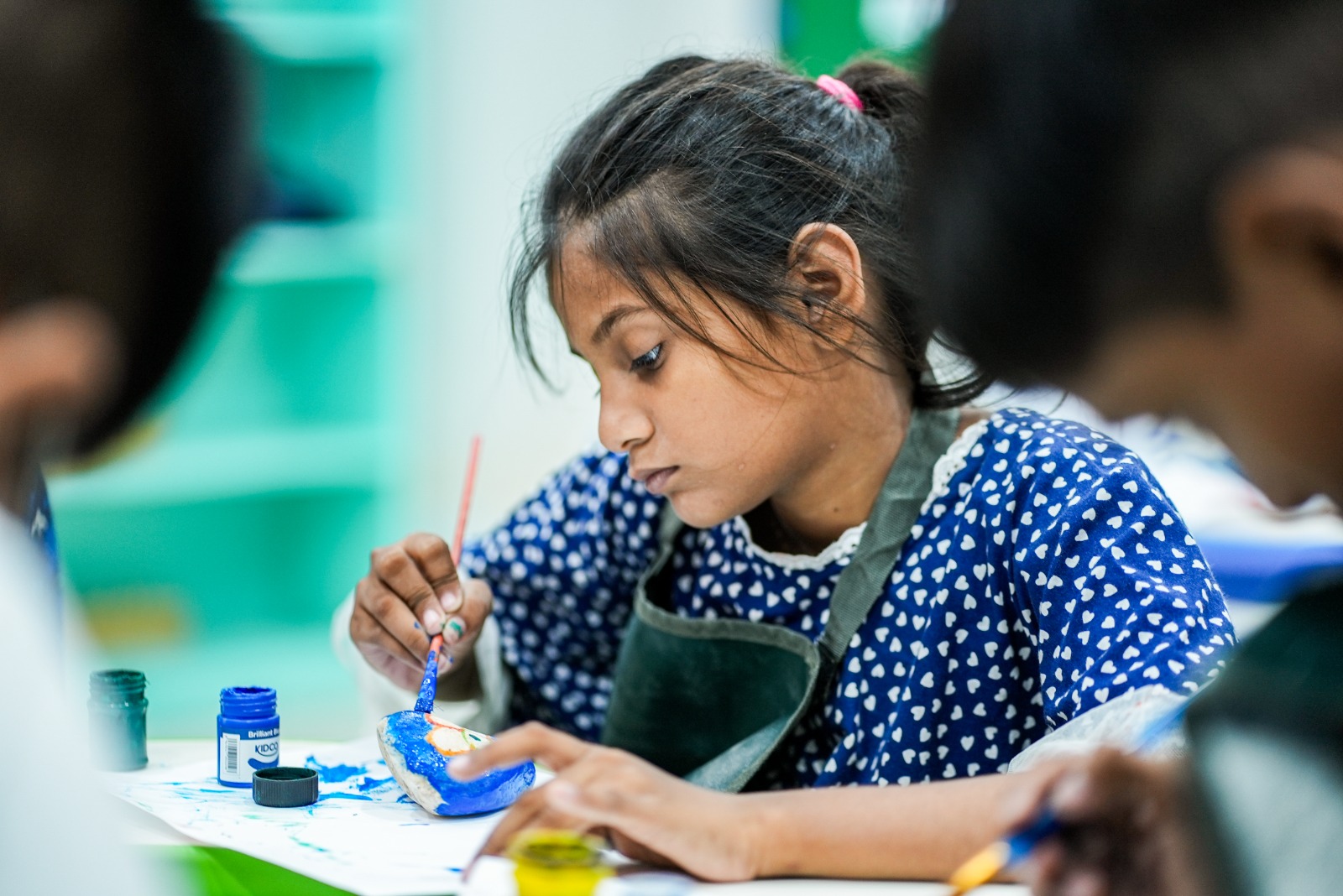 Children learning at Green Time Education