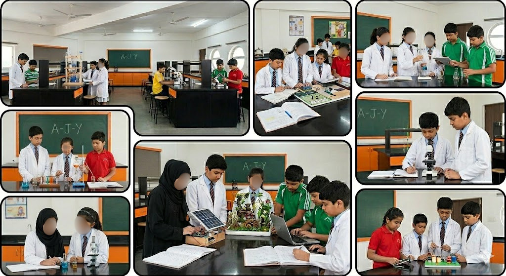 Students Conducting Experiments